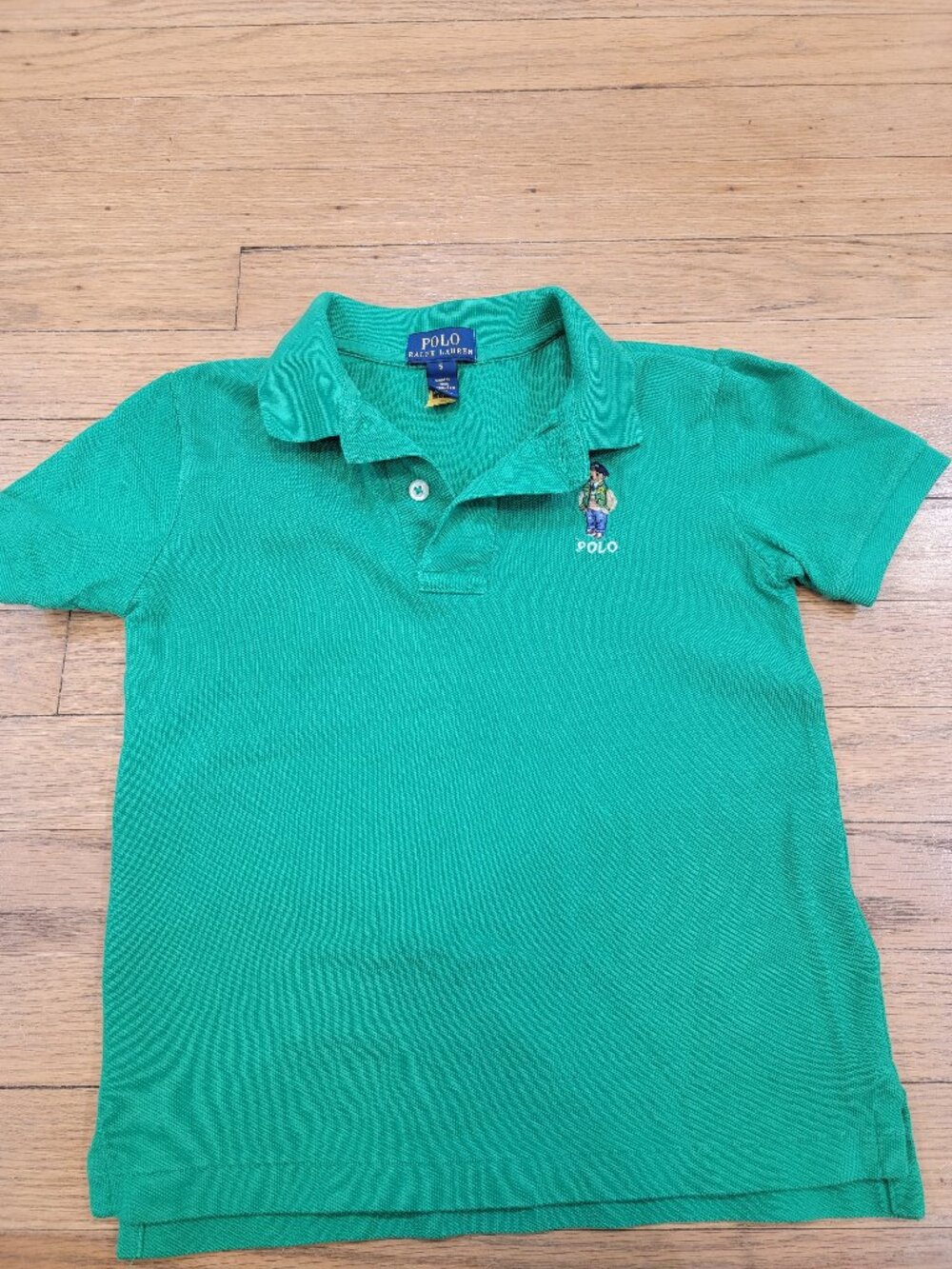 Nice green boys Polo shirt size 5